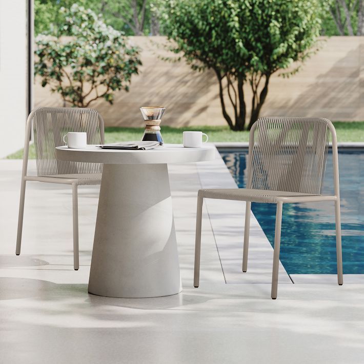 Oceana Outdoor Stacking Dining Chair | West Elm (US)