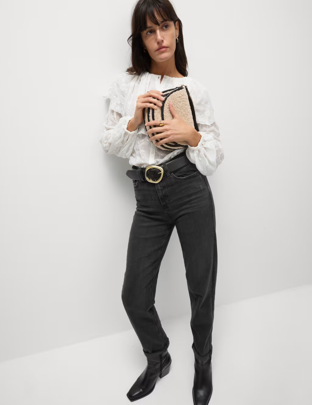 Boyfriend Ankle Grazer Jeans | Marks & Spencer (UK)