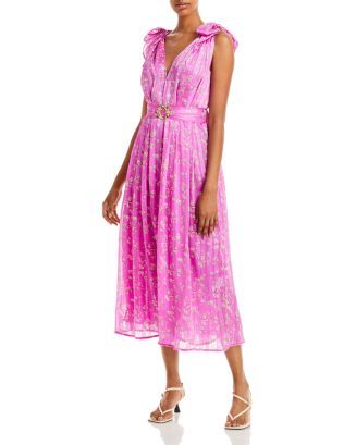 Terranova Floral Chiffon Midi Dress | Bloomingdale's (US)