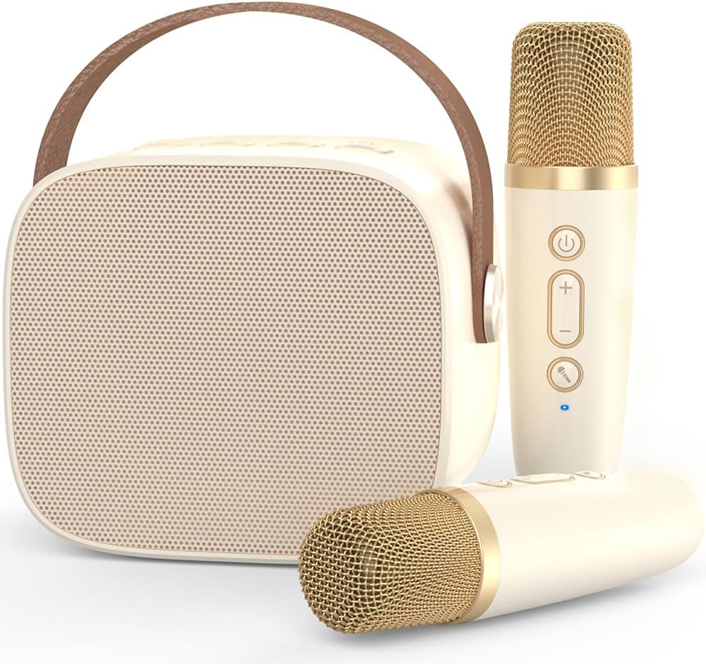 MEGUO Mini Karaoke Machine Microphone,Fun Toys Christmas Birthday Gifts for Adult Kids/Toddler Bo... | Amazon (US)
