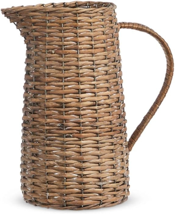 Raz Imports 2024 Farmstead 12" Woven Pitcher | Amazon (US)