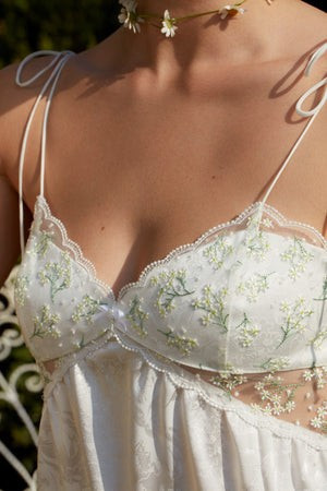 Baby's Breath Slip Dress | For Love & Lemons