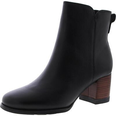 Sperry Womens SEAPORT Black Faux Leather Zipper Booties 9 Medium (B,M) BHFO 4055  | eBay | eBay US