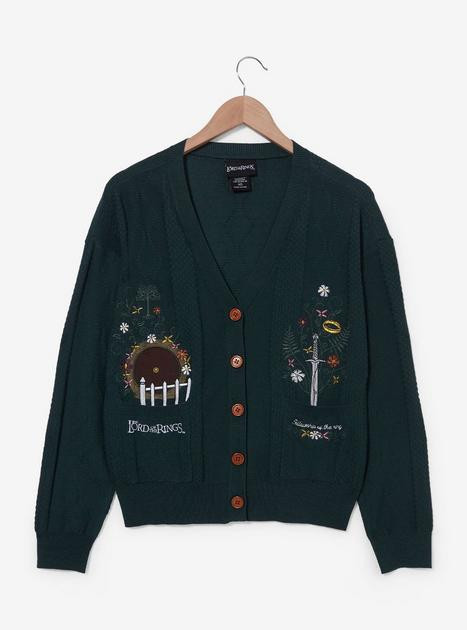 The Lord of the Rings Hobbit Home Women's Cardigan — BoxLunch Exclusive | BoxLunch