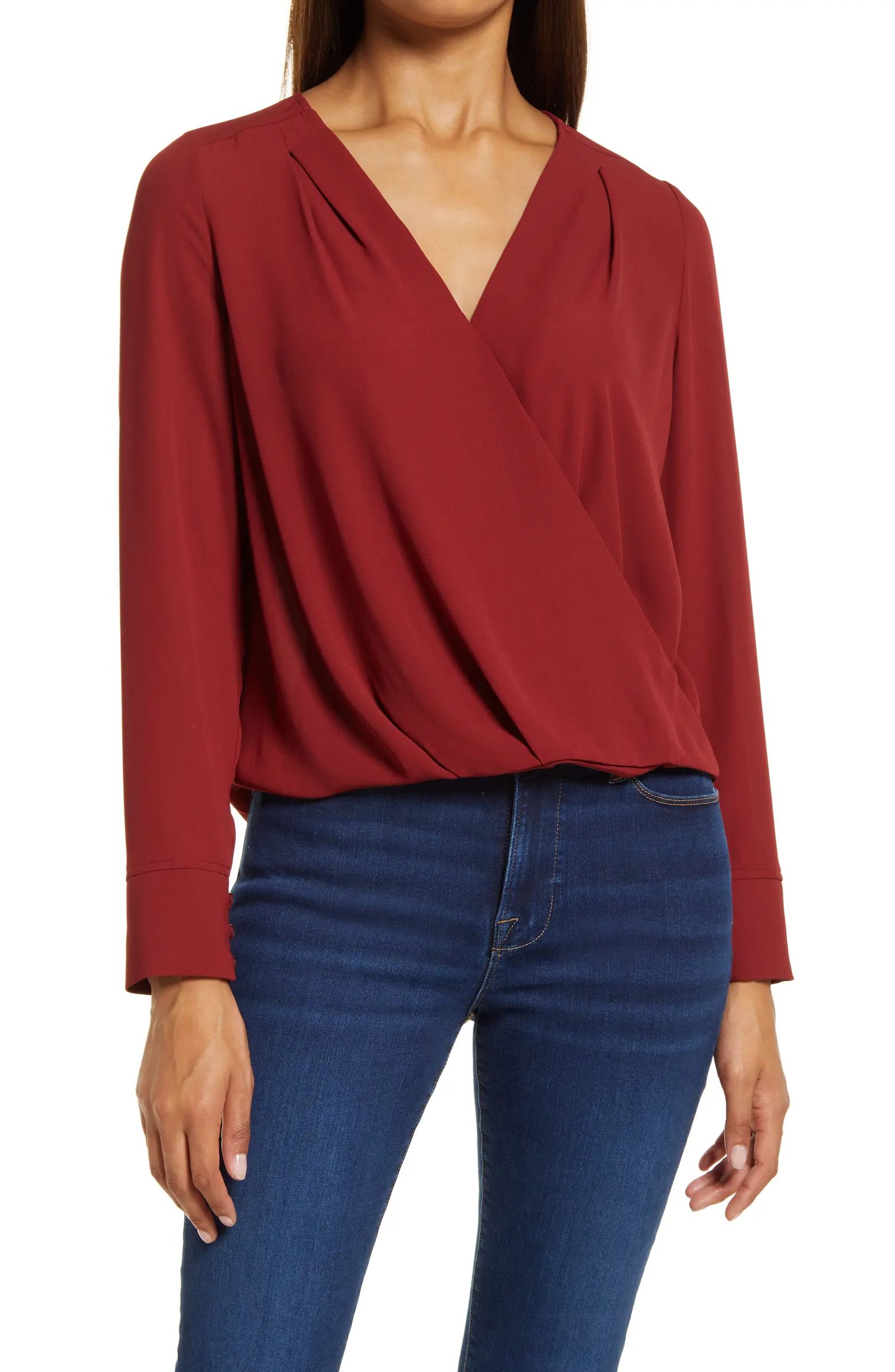 Cross Front Blouse | Nordstrom