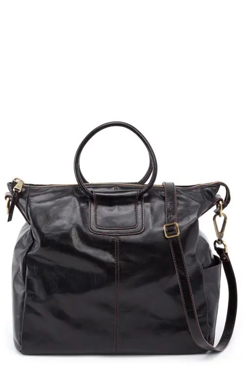 HOBO Sheila Large Satchel in Black at Nordstrom | Nordstrom