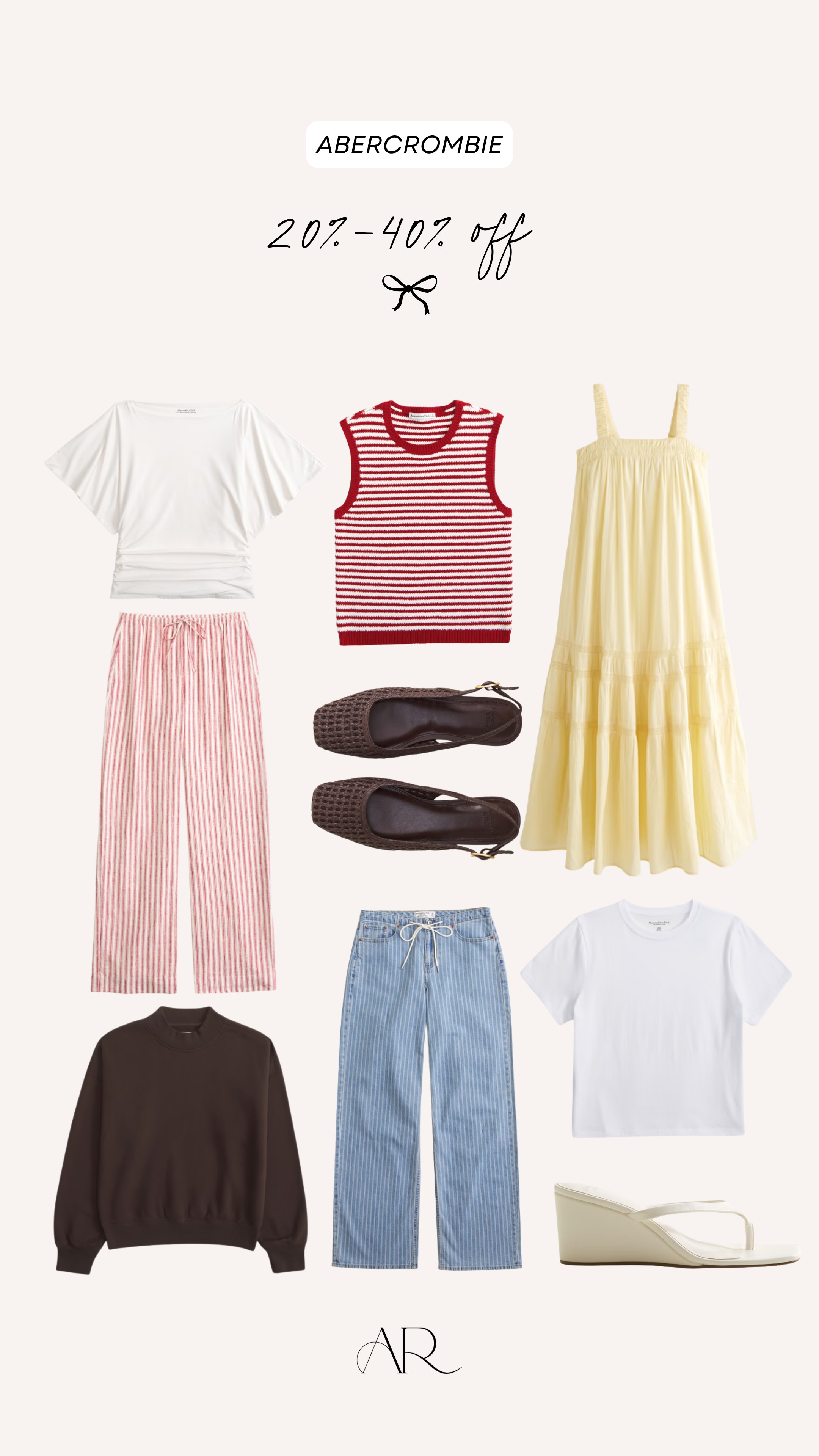 Abercrombie is having an amazing sale right now! Loving these flip flop wedges!

maxi dress, flats, jeans 

 #LTKgrwm #LTKootd