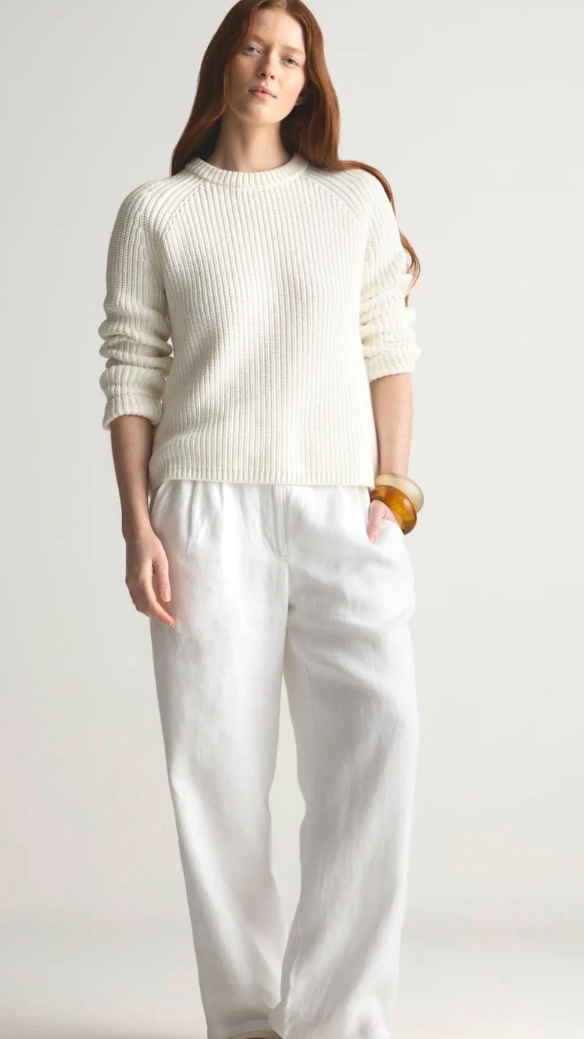 @Quince fisherman’s sweated- sized up to medium 

#LTKOver40 #LTKootd #LTKSaleAlert