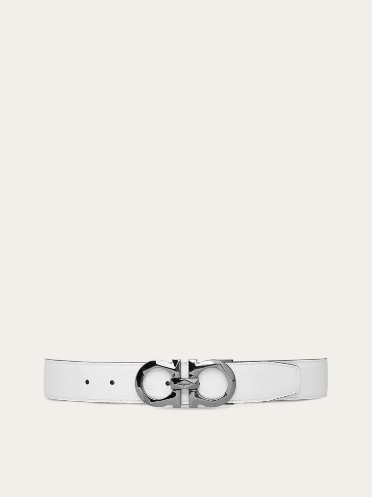 Reversible and adjustable Gancini belt | Ferragamo (US)