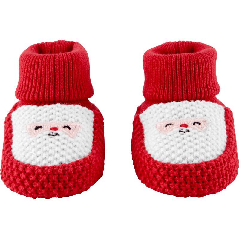 Santa Crochet Booties | Carter's