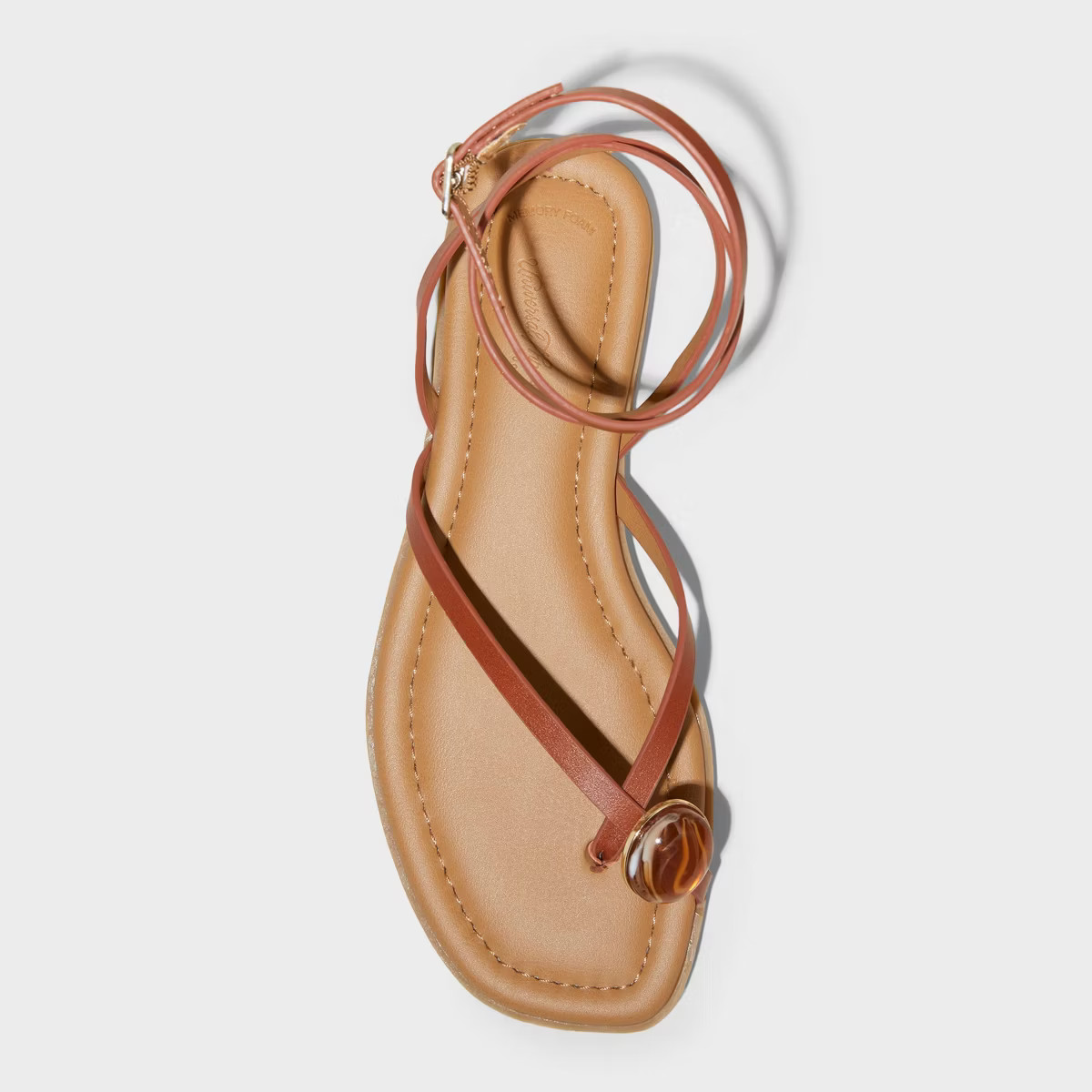 Women's Elizabeth Ankle Strap Sandals with Memory Foam Insole - Universal Thread™ | Target