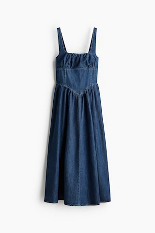 H & M - Denim Midi Dress - Blue | H&M (US + CA)