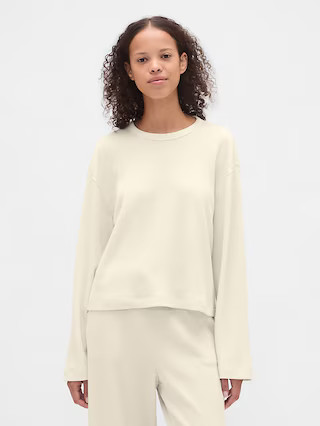 Waffle Crop PJ Top | Gap (US)