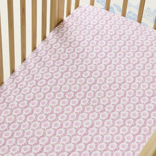 Ocean Vine Crib Sheet | West Elm (US)