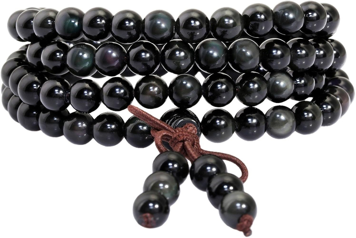 TUMBEELLUWA Buddha Meditation Prayer 108 Mala Beads Bracelet for Women Men | Amazon (US)