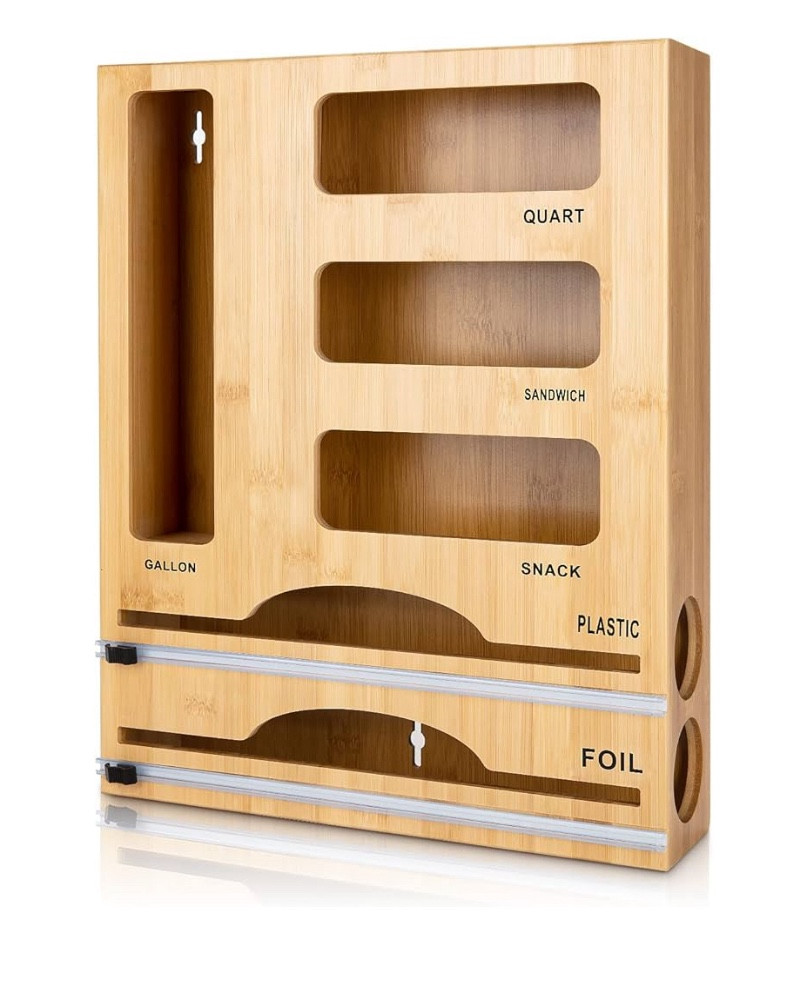 Ziplock bag organizer 