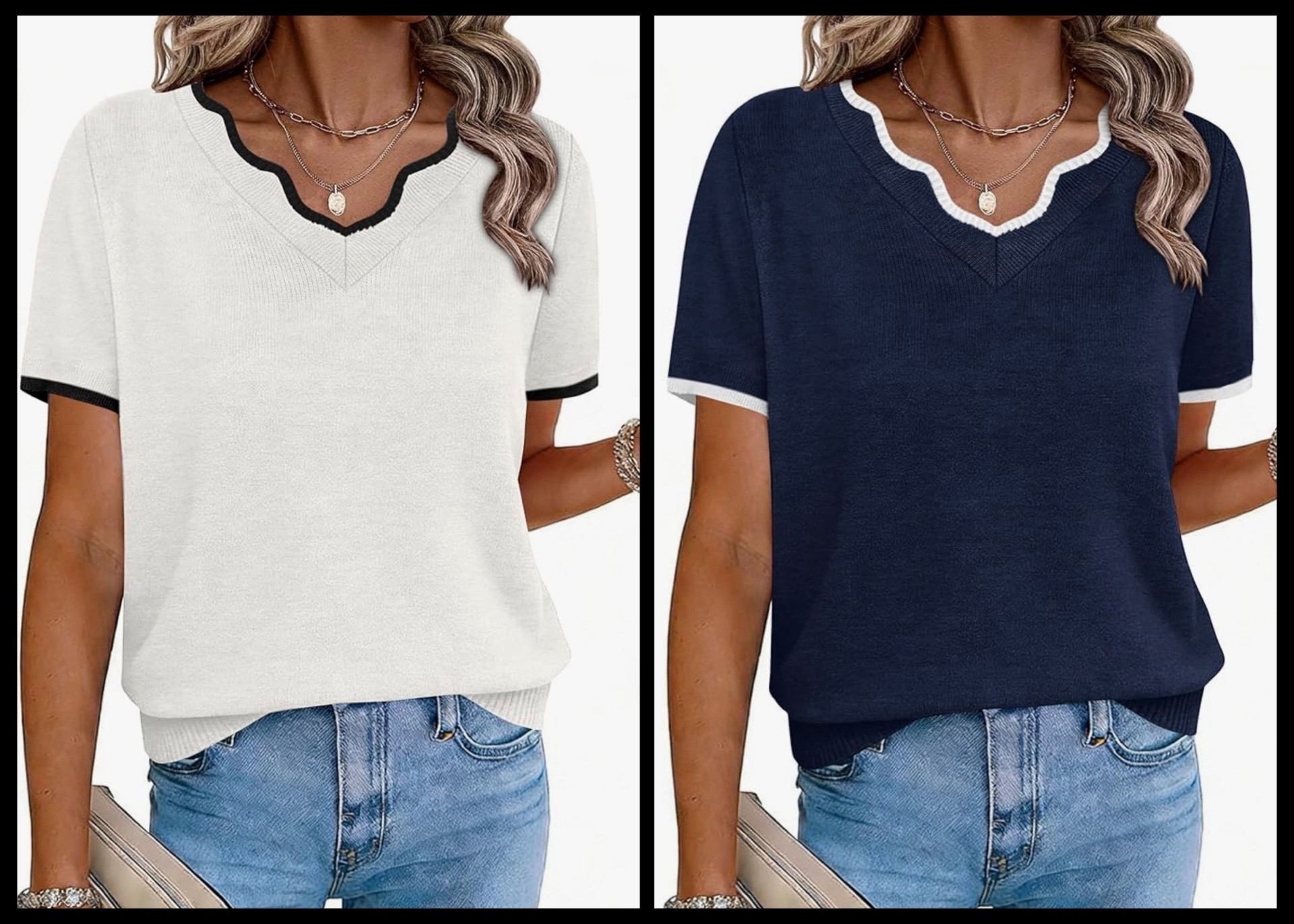 This style of lightweight sweater top is having a major moment this year! Amazon has this incredibly popular version on sale for only $14.99 today in tons of colors. This is one of those tops that’s easy to dress up or wear casually, and you’ll reach for it time and again since it’s an easy staple. 

#LTKSaleAlert #LTKWorkwear #LTKootd