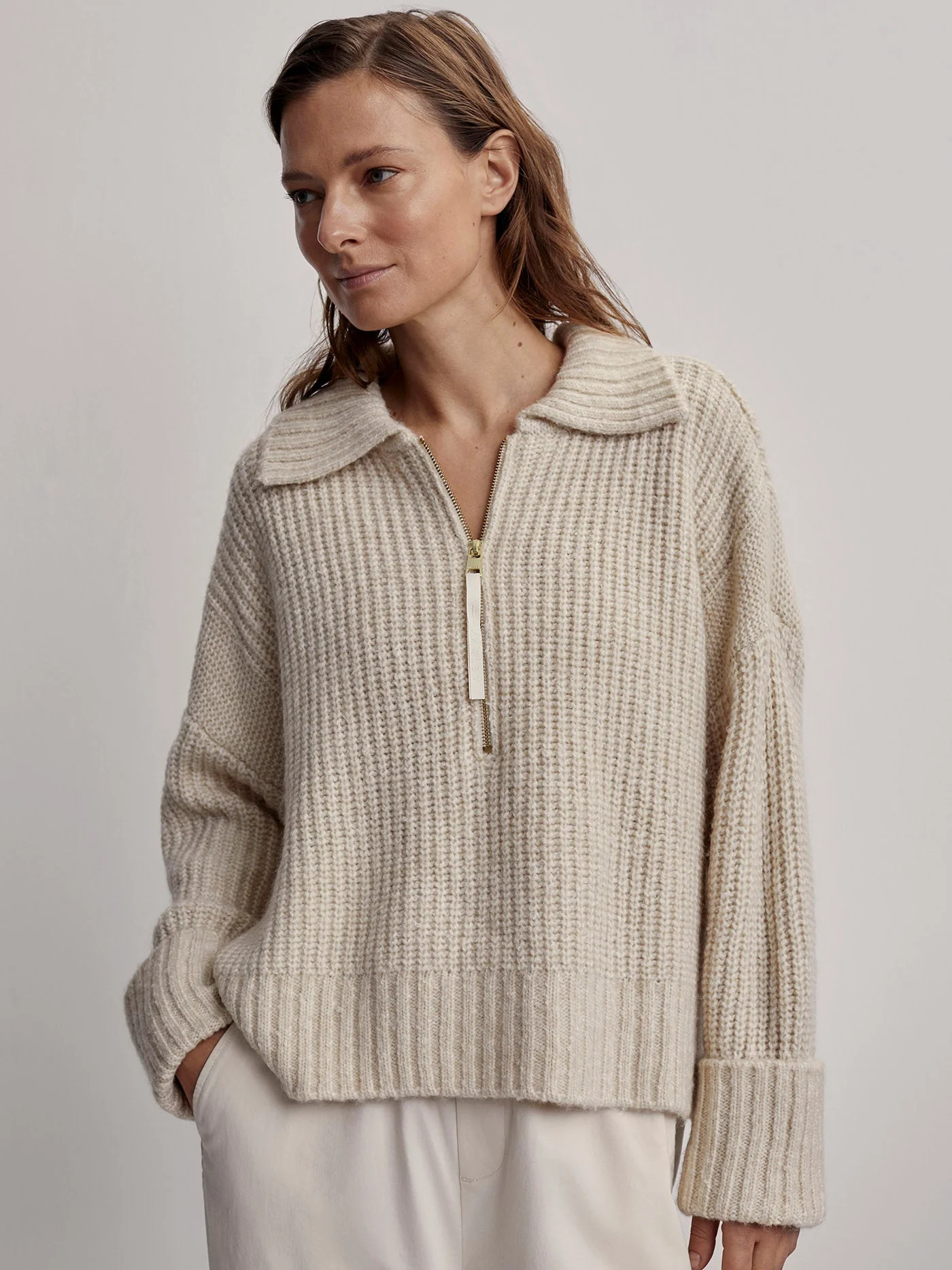 Amelia Half-Zip Knit | Varley USA