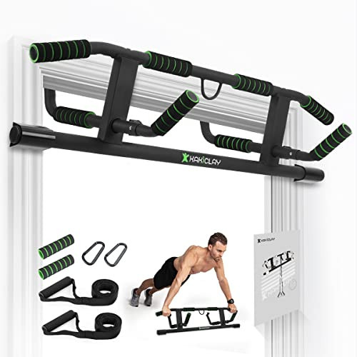 KAKICLAY 2025 Upgrade Multi-Grip Pull Up Bar with Smart Larger Hooks Technology - USA Original Patent, Designed, Shipped, Warranty | Amazon (US)