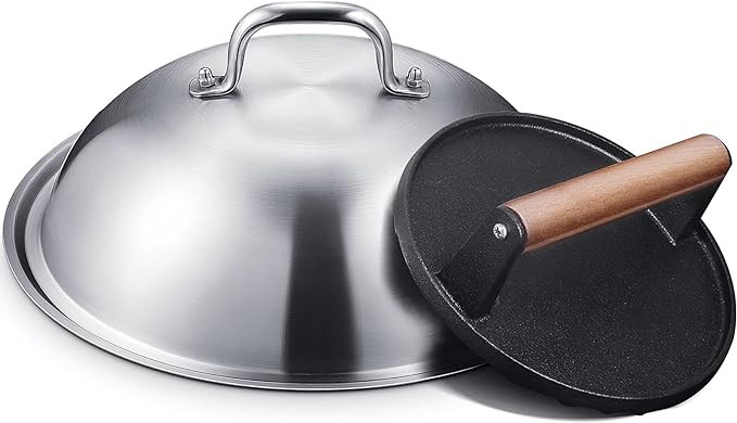HOMENOTE Griddle Accessories for Blackstone, Commercial Grade 12 Inch Heavy Duty Melting Dome wit... | Amazon (US)