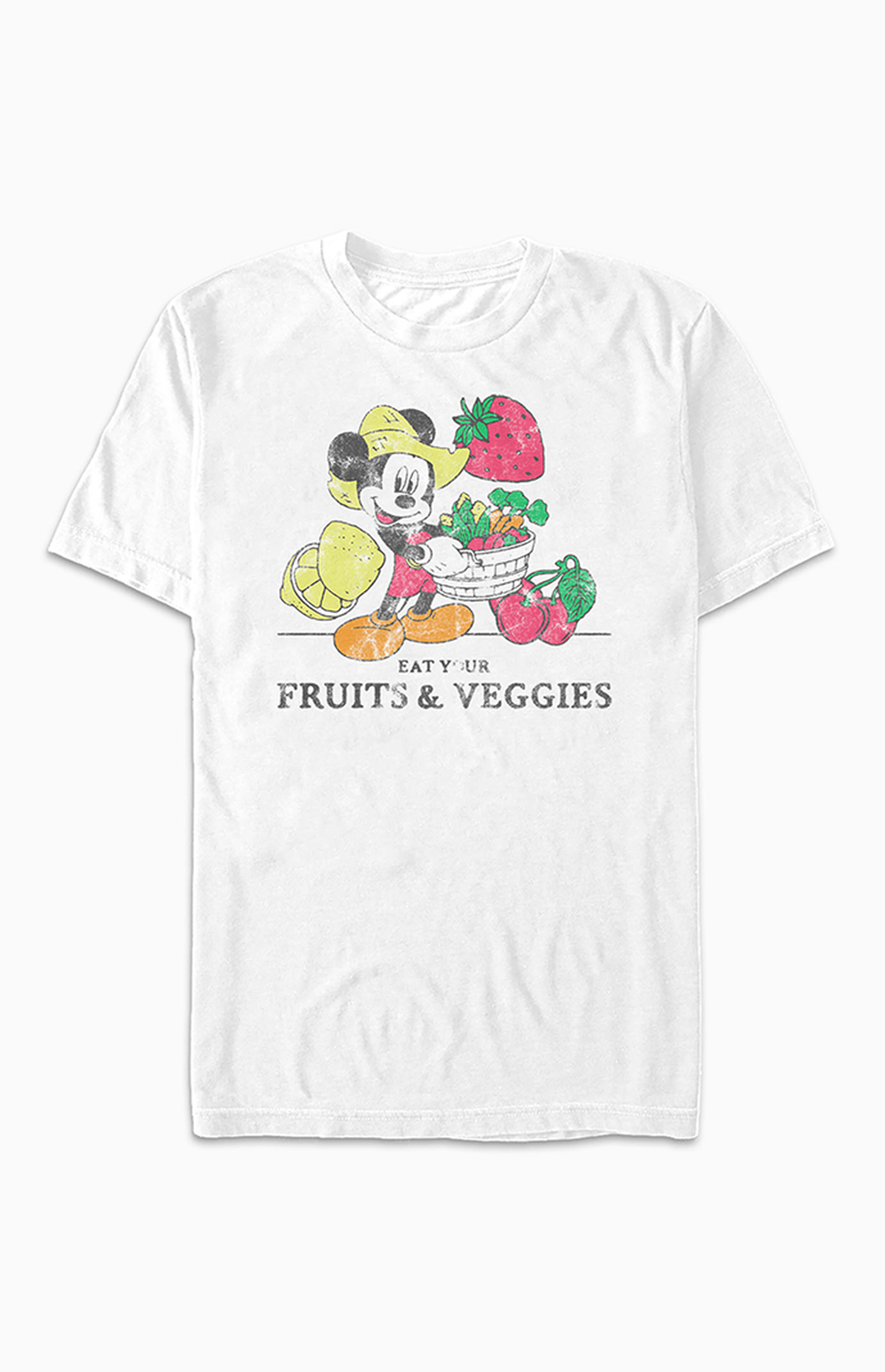 Mickey Fruits & Veggies T-Shirt | PacSun