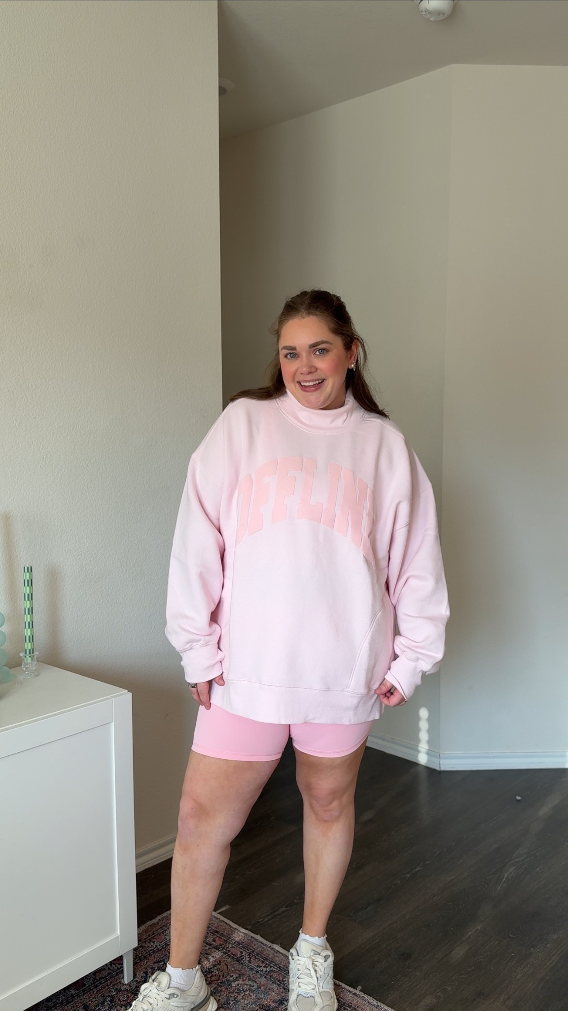 Aerie spring outfit wearing xl in everything use code bonnie20 

#LTKPlusSize