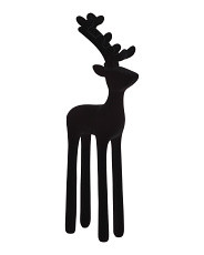 13in Resin Modern Flocking Reindeer Decor | Home | T.J.Maxx | TJ Maxx
