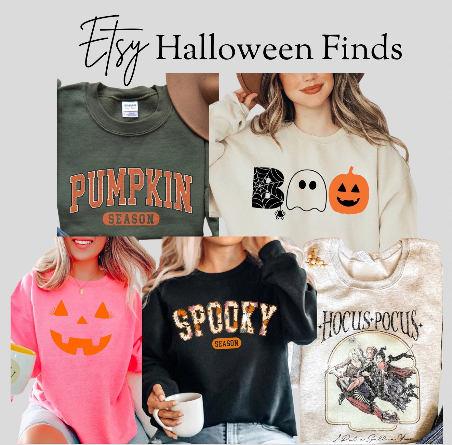 Halloween sweatshirts from Etsy! Fall outfit, cute sweatshirt, pumpkin, spooky, boo, teacher sweatshirt, seasonal outfit, affordable, pullover, cozy, top, shirt
#sweatshirt #Fallsweatshirt #halloweenshirt #fallshirt #halloween


#LTKMidsize #LTKSeasonal #LTKFindsUnder50