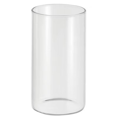 Unique Bargains High Borosilicate Glass Wear Resistant Clear Cylinder Vase 4.7"x2.6" | Target