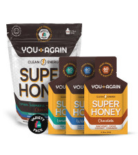 You Again Super Honey Clean Energy Gel, Honey & Himalayan Salt | Electrolyte Replenishment Runnin... | Amazon (US)