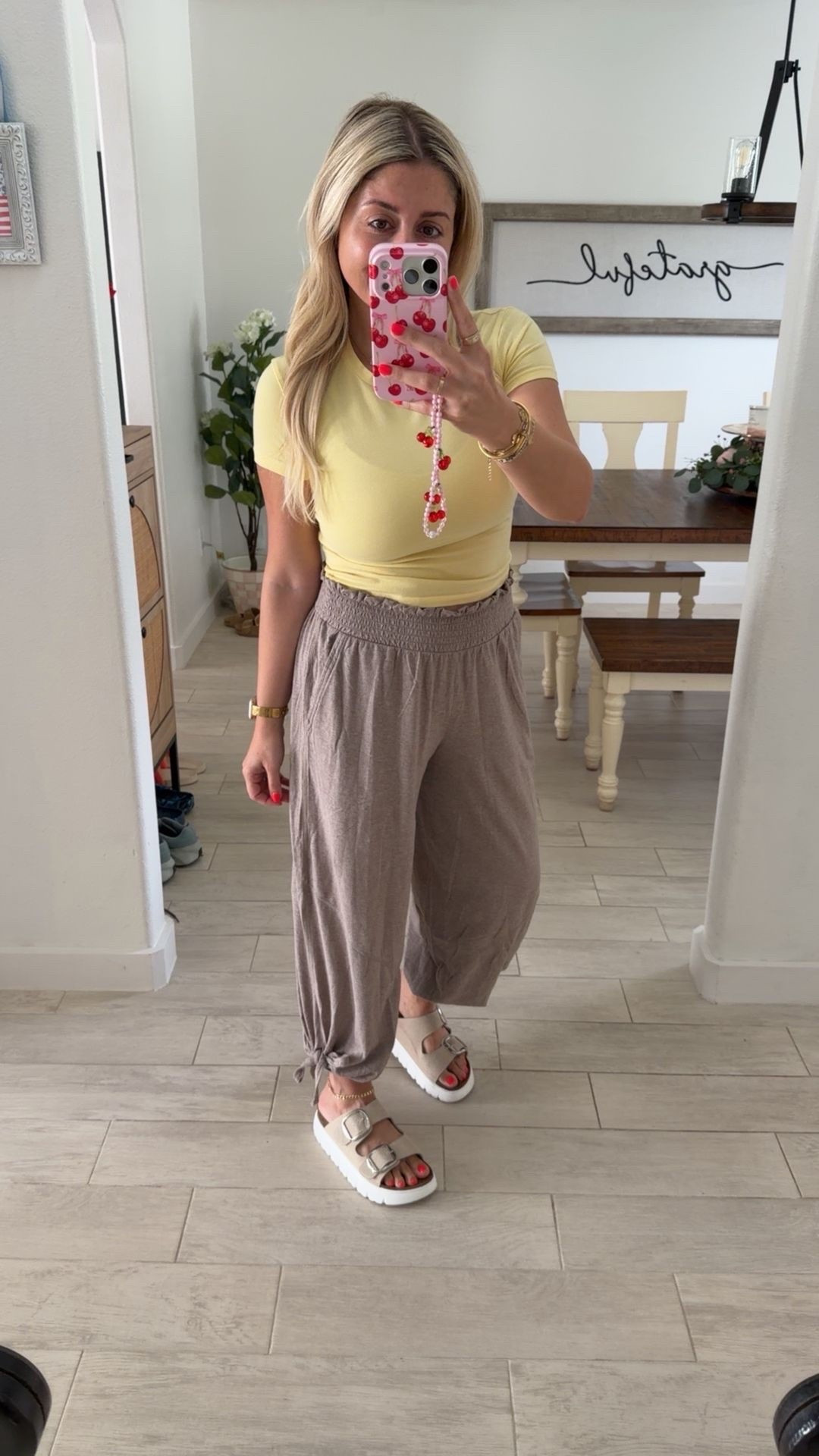 Comfy cute outfit
Size small
Sandals tts
Summer outfit
Vacation Beach outfit
Travel outfit

#LTKootd