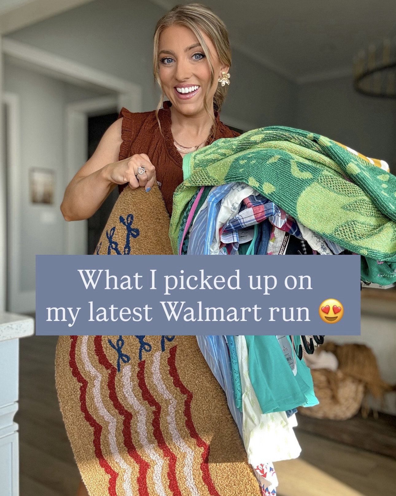 Walmart run = SUCCESS 🙌😍 and this haul might be one of my favorites yet!!

I found SO many good Walmart new arrivals—think affordable summer outfits, cute everyday basics, and the best mix of fashion + home finds that look way more expensive than they are 👏 From easy throw-on tops to fun prints, lightweight layers, and the cutest seasonal pieces… everything is giving high-end vibes without the price tag 💙

If you’ve been looking for:
✨ budget-friendly summer outfits
✨ cute Walmart fashion finds under $30
✨ easy everyday mom style pieces
✨ fun home + seasonal decor finds

…this haul is IT 🙌 These are the kinds of pieces that sell out fast, so if you see something you love, don’t wait!!

I’ll be sharing try-ons + details on sizing (everything runs TTS!) and how I’m styling each piece—so many good mix-and-match options for real life, errands, vacations, and everything in between ☀️

#WalmartFashion #WalmartFinds #WalmartHaul #AffordableFashion #SummerOutfits #MomStyle #EverydayStyle #BudgetFriendlyFashion #WalmartNewArrivals #OOTDInspo #CasualOutfits #StyleOnABudget #SummerStyle #FashionFinds #WalmartRun

#LTKootd #LTKMothersDay #LTKSwim