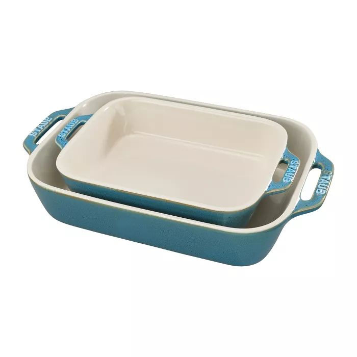 Staub Ceramic 2-pc Rectangular Baking Dish Set | Target