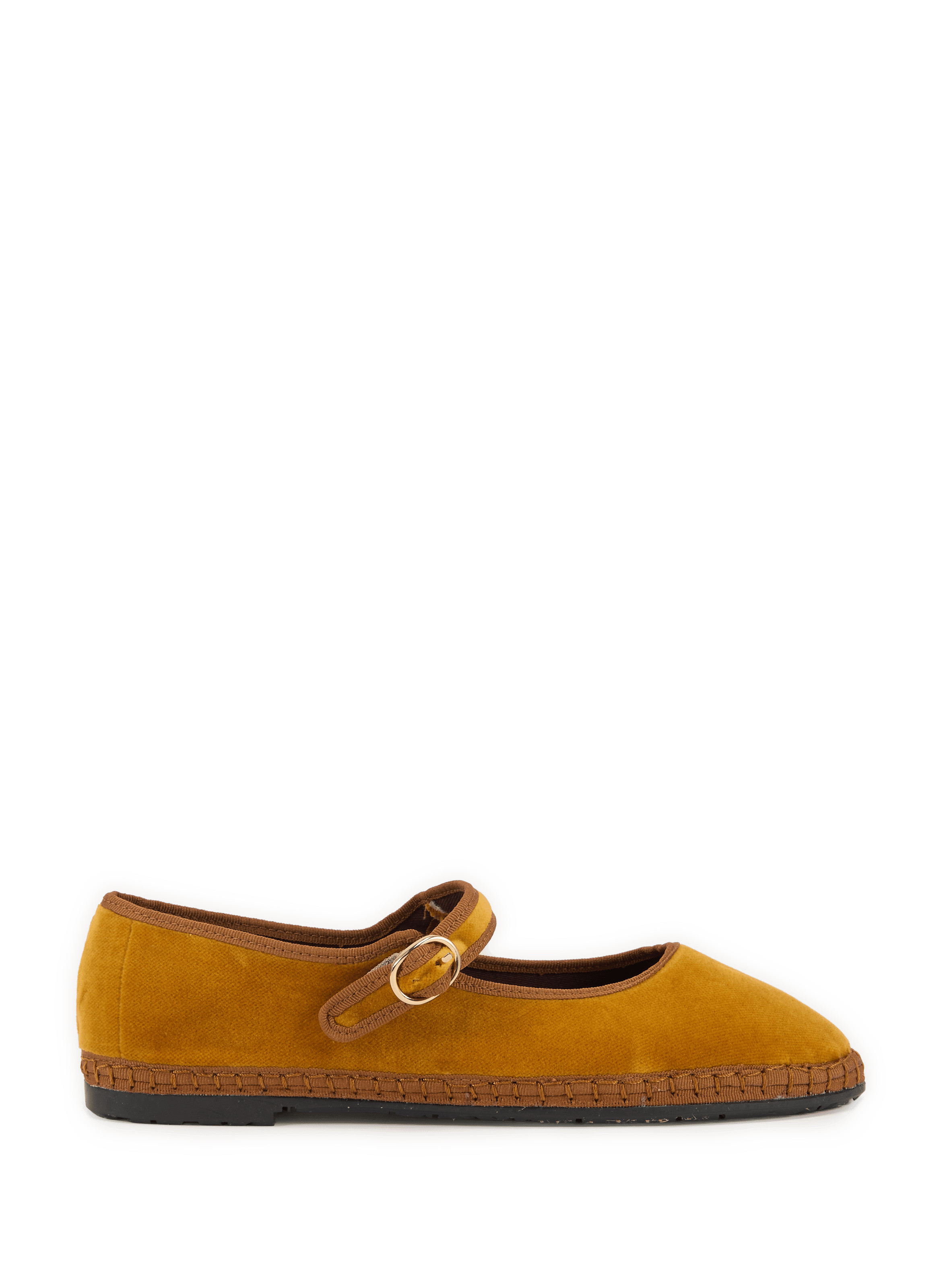 Ballerines Amaranta en velours | Jaune | Printemps.com (FR & UK)