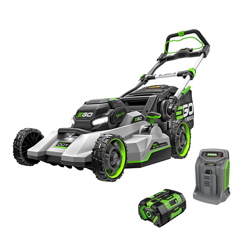 EGO 800 Series Select Cut with Touch Drive 21-in Self Propelled Battery Walk Mower, (1) 56-volt, 7.5 Ah Battery Included | LM2135SP | Lowe's