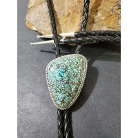 Matrix Turquoise Bolo Tie/Blue Tie/sterling Silver Tie/Turquoise Tie/Gift For Dad/B115 | Etsy (US)