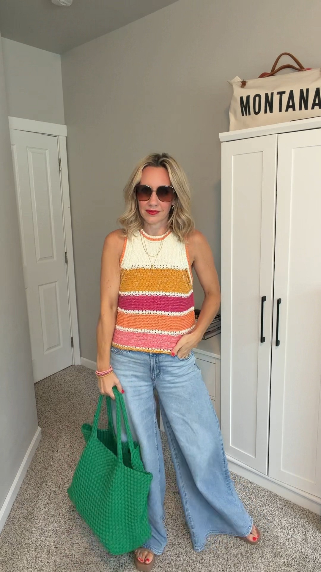 Outfit inspo! Love this tank and the most dreamy denim!

#LTKootd