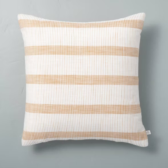 Bold Textured Stripe Throw Pillow - Hearth & Hand™ with Magnolia | Target