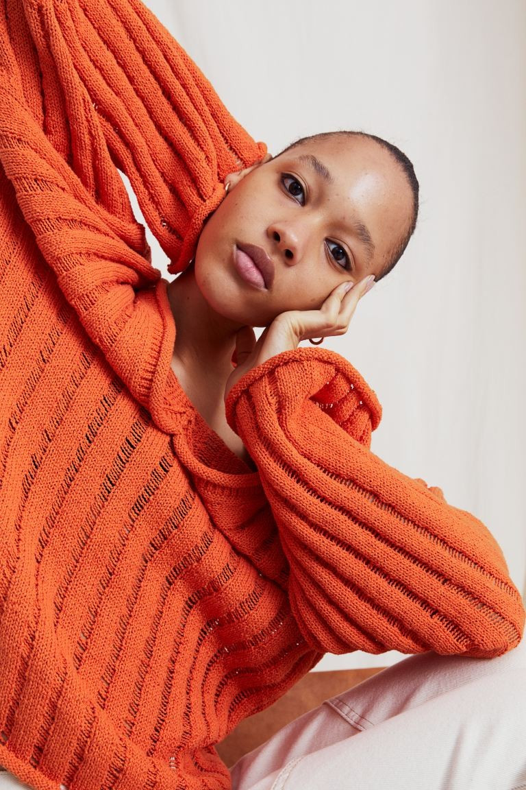 Loose-knit jumper | H&M (UK, MY, IN, SG, PH, TW, HK)