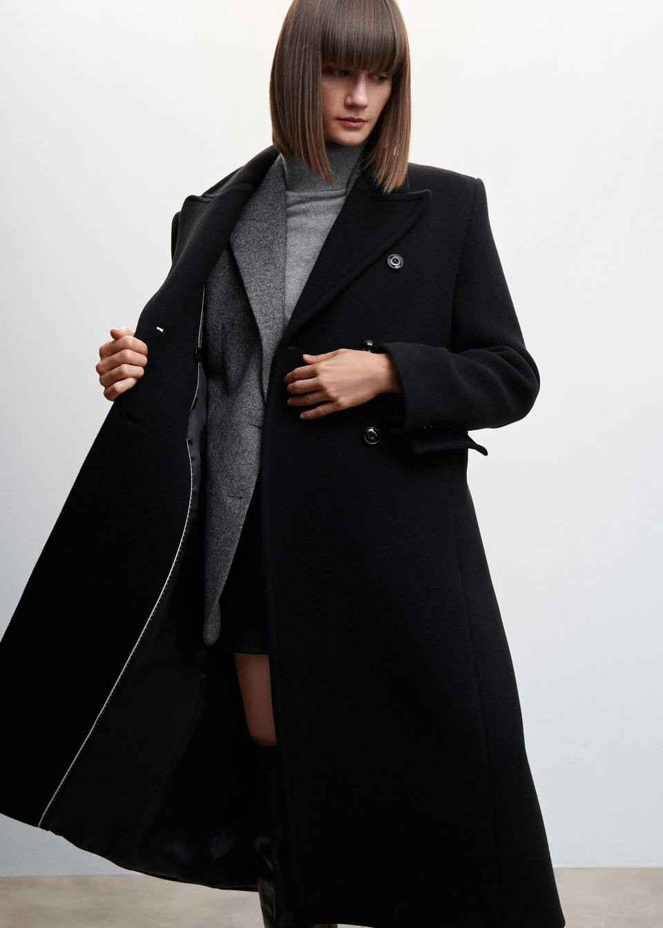 Search: Double breasted wool coat (11) | Mango USA | MANGO (US)