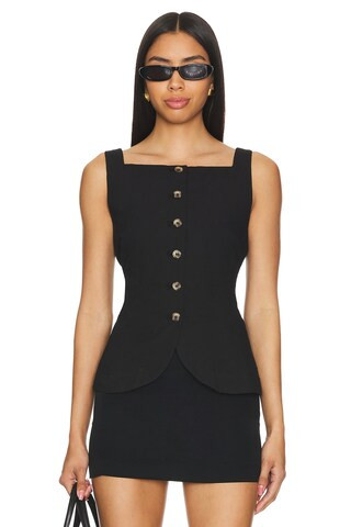 Ciao Lucia Amira Top in Black from Revolve.com | Revolve Clothing (Global)