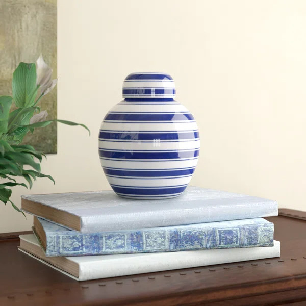 Fiorentino Stripe Jar | Wayfair North America