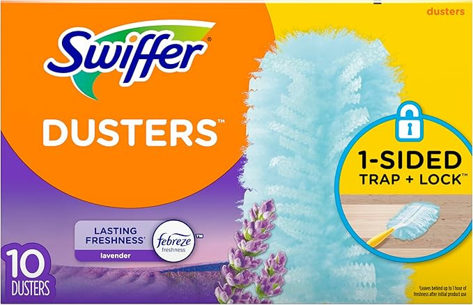 Swiffer Dusters Multi-Surface Duster Refills, Lavender Scent, 10 ct | Amazon (US)