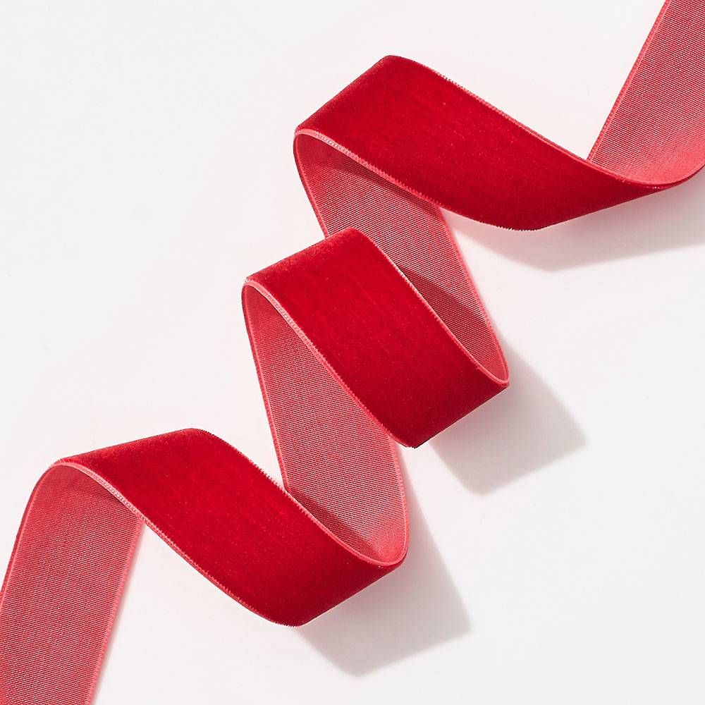 Red Velvet Ribbon | Paper Source | Paper Source