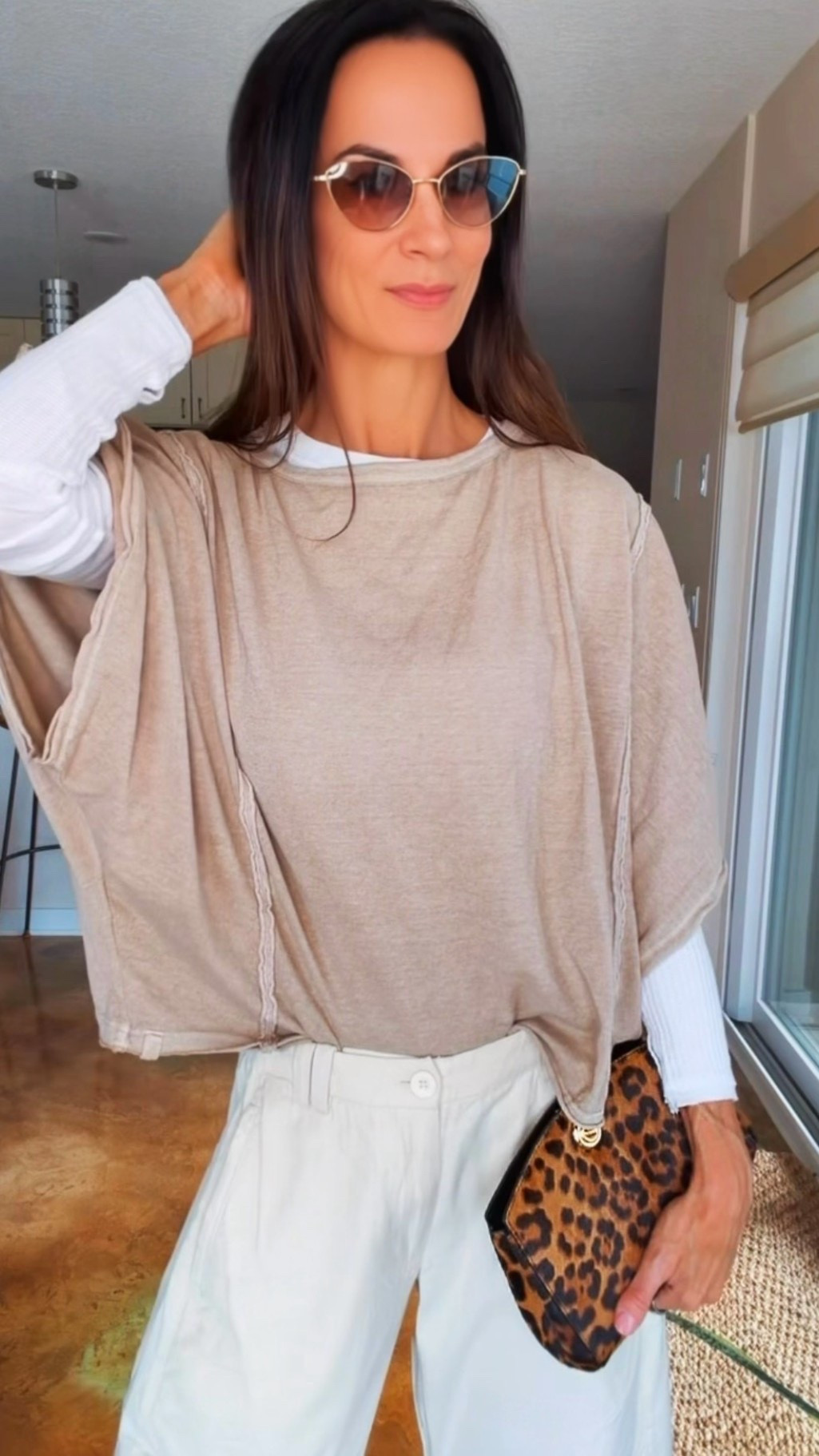 Proof that comfy can still have main-character energy. 🤎🐆

The perfectly slouchy trousers, easy layered tees and just enough leopard to keep things interesting—this is the kind of outfit I could live in. Effortless, comfortable and still very much put together.

Finished with my Hermès sandals, Khaite x Oliver Peoples sunnies and a leopard bag…because neutrals always deserve a little sass. 💁🏻‍♀️

#EffortlessStyle #NeutralOutfit #RelaxedChic #EverydayStyle #NicoleColee

#LTKgrwm #LTKdayinmylife #LTKootd