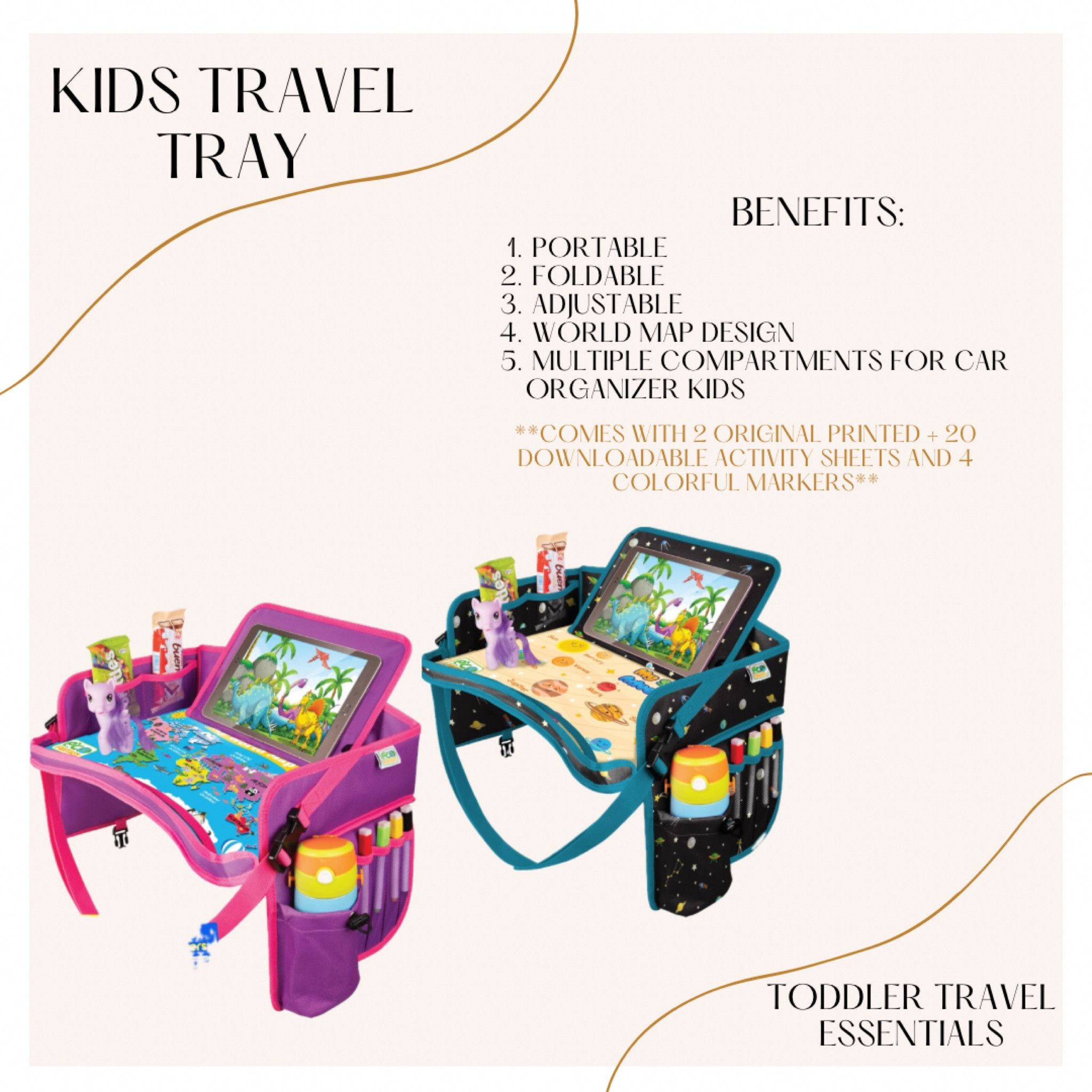 KIDS TRAVEL TRAY 
Amazon CA

#LTKkids #LTKfindsunder50 #LTKtravel
