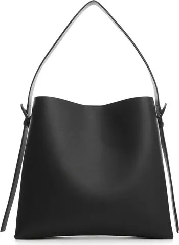 MANGO Buckle Detail Faux Leather Shopper | Nordstrom | Nordstrom