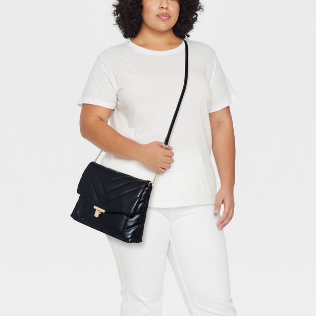 Quilted Boxy Crossbody Bag - A New Day™ | Target