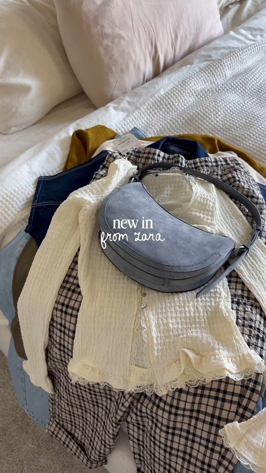 New in from zara🤩 stay tuned for a try on!

Zara, Zara fashion. Zara haul, Zara finds