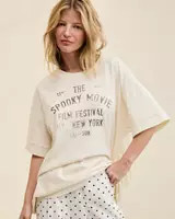 Aerie Oversized Crew Boyfriend T-Shirt | Aerie